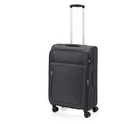 Gladiator Trolley 1700 – 4 Rollen, 68 cm, mit Dehnfalte – Schwarz