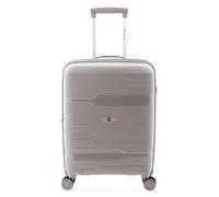 Gladiator 3800 4 Rollen Kabinentrolley 55 cm mit Dehnfalte beige