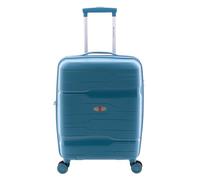 Gladiator 3800 4 Rollen Kabinentrolley 55 cm mit Dehnfalte petrol
