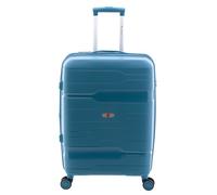 Gladiator 3800 4 Rollen Trolley 67 cm mit Dehnfalte blau