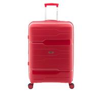Gladiator 3800 4 Rollen Trolley 77 cm mit Dehnfalte crimson red (TAS018687) rot
