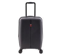 Gladiator 5000 4 Rollen Kabinentrolley 55 cm mit Dehnfalte schwarz
