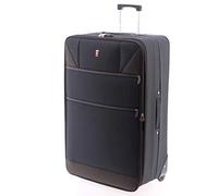 Gladiator Trolley 2100 – 2 Rollen, 83 cm, mit Dehnfalte – Schwarz