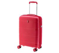 Gladiator 0800 4 Rollen Trolley 55 cm mit Dehnfalte rot