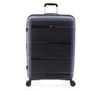 Gladiator 0800 4 Rollen Trolley 76 cm mit Dehnfalte black (TAS018725) schwarz