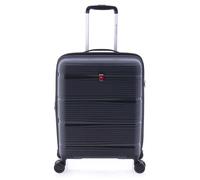 Gladiator 0800 4 Rollen Kabinentrolley 55 cm mit Dehnfalte schwarz