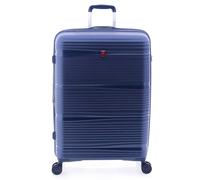 Gladiator 0800 4 Rollen Trolley 76 cm mit Dehnfalte blau