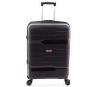 Gladiator 3800 4 Rollen Trolley 67 cm mit Dehnfalte schwarz