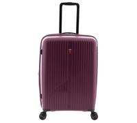 Gladiator 5000 4 Rollen Trolley 63 cm mit Dehnfalte rot