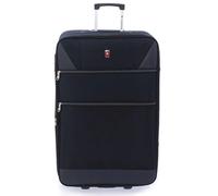 Gladiator 2100 2 Rollen Trolley 72 cm mit Dehnfalte schwarz