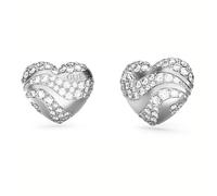 Guess Damen-Ohrstecker Herz Ohrringe Silberfarben JUBE04504JWRHT-U