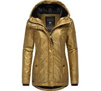 Winterjacke RAGWEAR "Monadde Bling" Gr. L (40), goldfarben Damen Jacken (43928346-L) goldfarben