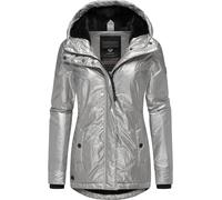 Winterjacke RAGWEAR "Monadde Bling" Gr. XL (42), grau (hellgrau) Damen Jacken (76963917-XL) hellgrau