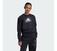 adidas Glam Kids Sweatshirt, Baumwolle, Schwarz