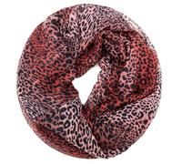 Glamexx24 Damen Schal Leo Muster Langschal Loop Schlauchschal Tuch XXL Loopschal Mädchen Animal Print Tuch