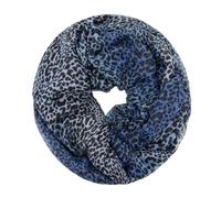 Glamexx24 Damen Schal Leo Muster Langschal Loop Schlauchschal Tuch XXL Loopschal Mädchen Animal Print Tuch