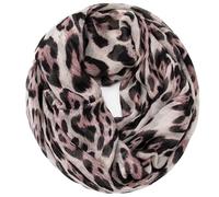Glamexx24 Damen Schal Leo Muster Langschal Loop Schlauchschal Tuch XXL Loopschal Mädchen Animal Print Tuch
