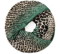 Glamexx24 Damen Schal Leo Muster Langschal Loop Schlauchschal Tuch XXL Loopschal Mädchen Animal Print Tuch