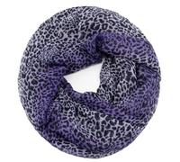 Glamexx24 Damen Schal Leo Muster Langschal Loop Schlauchschal Tuch XXL Loopschal Mädchen Animal Print Tuch