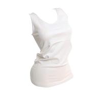 Glamexx24 Einfarbiges Damen-Ripptop, Damen-T-Shirt. Unterhemd mit Spitze Damen Traegertop für jeden Tag