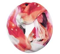 Glamexx24 Loop Schal für Damen Sommer Schlauchschal Farbverlauf Rundschal Leichter Regenbogen Loopschal Halstuch