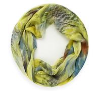 Glamexx24 Loop Schlauchschal für Damen, Farbverlauf Sommer Loop Rundschal Leichter Verlauf Regenbogen Sommerlicher Schal