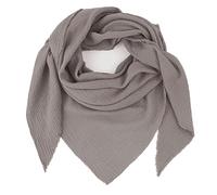 Glamexx24 Musselin Tuch Damen Dreieck Schal, XXL Schal verschiedenen Farben Halstuch Winterschal aus Baumwolle Hergestellt in Italien