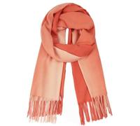 Glamexx24 Schal Damen Winterschal Gefühl Langer Schal mit Fransen Baumwolle Warm Herbst Winter Farbverlauf Deckenschal und Tücher 165x 70 cm