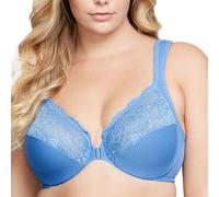 Glamorise Damen 1245 Plunge Bra, Blau, 75F