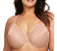 Glamorise Damen 1245 Plunge Bra, Cappuccino, 85G EU