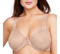 Glamorise Damen Front Closing Stretch Lace Wonderwire Bra Dirndl - BH, Haut, 105B EU