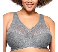Entlastungs-BH, Damen, Gr. 100, Cup B, grau (grau, meliert), 51% Nylon, 37% Polyester, 12% Elasthan, BHs (92330757-100) grau, meliert