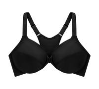 GLAMORISE Glättender WonderWire-Vorderverschluss-BH - Schwarz 75C Damen