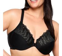 Glamorise Wonderwire-Vorderverschluss-T-Rücken-BH NR. 1344Schwarz,85G