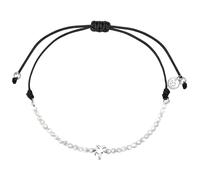Glanzstücke München Damen Armband schwarz / silber, Größe One Size, 4325784 Schwarz / Silber One Size