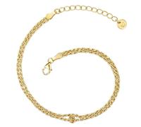 Glanzstücke München Damen Armband gold, Größe One Size, 6525044 Gold One Size