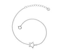 Glanzstücke München, Armband Stern in silber, Schmuck für Damen Gr. OneSize