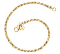 Glanzstücke München - Armband Sterling Silber in Gelbgold Armbänder & Armreife Damen