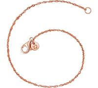 GLANZSTÜCKE MÜNCHEN Damen Armband 925/- Sterling Silber rosévergoldet 18 Karat Silberarmband