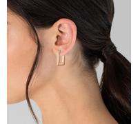 Glanzstücke München Creolen 925/- Sterling Silber, roségold roségold