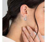 GLANZSTÜCKE MÜNCHEN Creolen 925/- Sterling Silber, silber silber