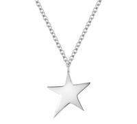 Kette mit Anhänger GLANZSTÜCKE MÜNCHEN "GSM1958", silber, Halsketten, Damen, 40,0cm Basiskette + 5,0cm Verlängerung, Silber 925 (Sterlingsilber), aus Sterling Silber (56890726-0) silber