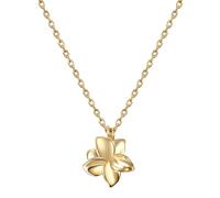 Glanzstücke München Damen Kette Isar Chic Blüte Sterling Silber, gold gelbgold