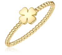 Silberring GLANZSTÜCKE MÜNCHEN "GSM2186" Gr. 50, gelbgold, Fingerringe, Damen, 50, Silber 925 (Sterlingsilber), Silberring, aus Sterling Silber (92471349-50) gelbgold