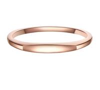 Fingerring GLANZSTÜCKE MÜNCHEN "GSM303" Gr. 52, rosa (roségold), Fingerringe, Damen, 52, Silber 925 (Sterlingsilber), Fingerring, aus Sterling Silber (52582626-52) roségold