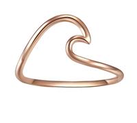 Ring Sterling Silber rosévergoldet 56
