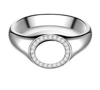 Glanzstücke München - Ring Sterling Silber Zirkonia in Silber Ringe Damen