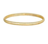Glanzstücke München Armband - Edelstahl Armreif - Gr. ONESIZE - in Gold - für Damen