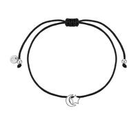 Glanzstücke München Armband - Sterling Silber Armband Mond/Stern - Gr. ONESIZE - in Silber - für Damen