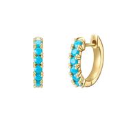 Glanzstücke München Damen Silber-Creolen goldgelb, Größe One Size, 5856077 Goldgelb One Size